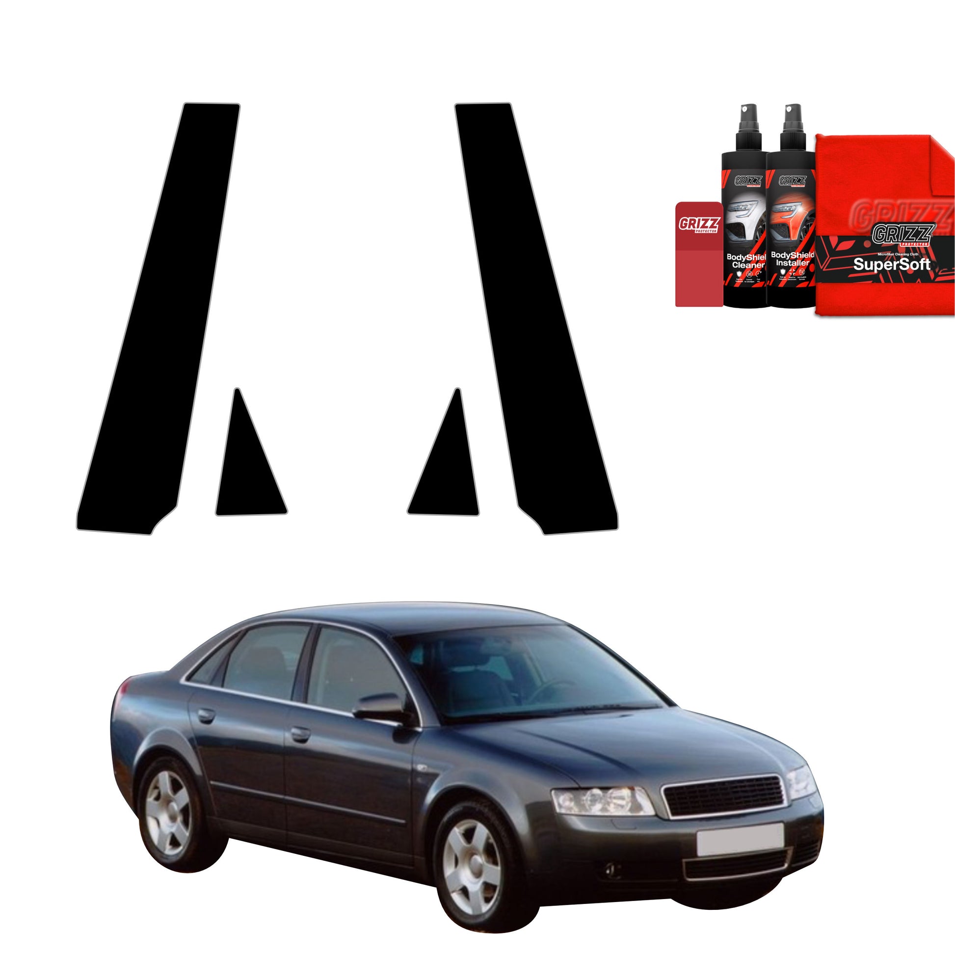 Protective film for exterior car parts – shields against scratches, chips, and scuffs
