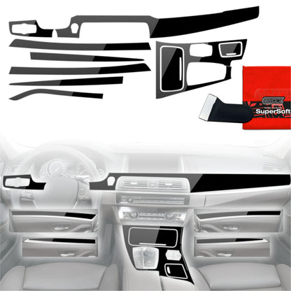 Scratch-resistant film for automotive interior elements