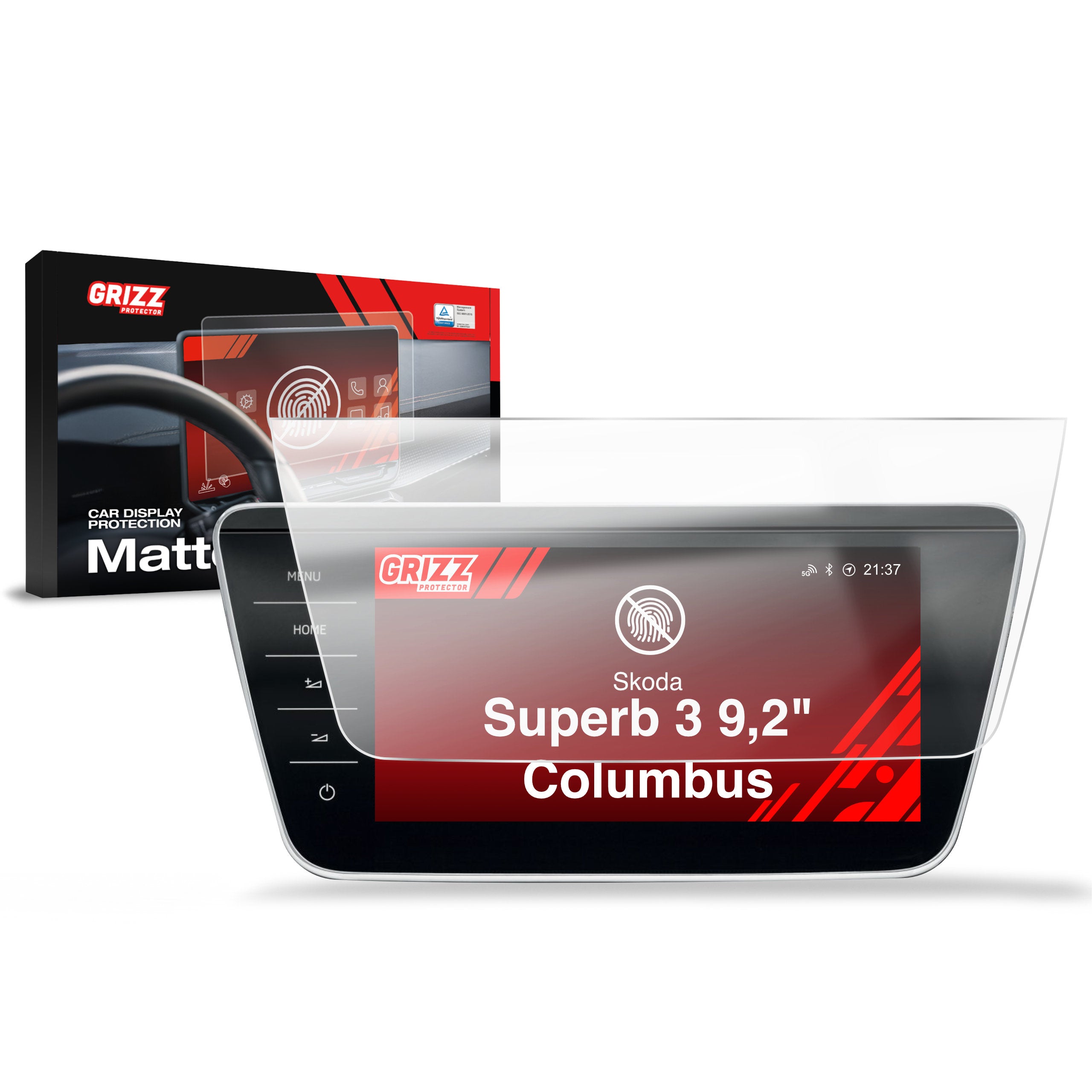 Displayschutzfolies voor Skoda - Mat & Helder