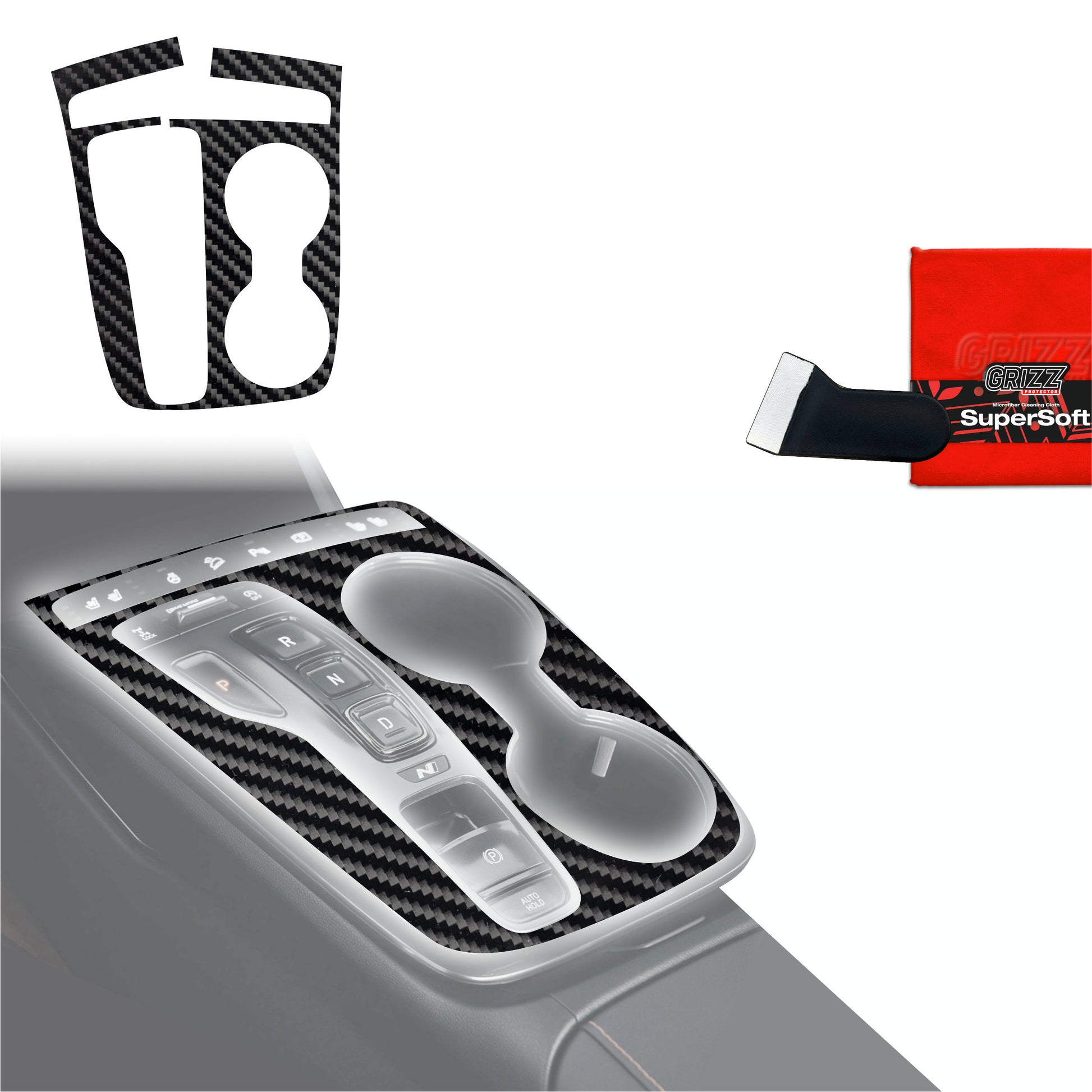 Scratch-resistant film for automotive interior elements