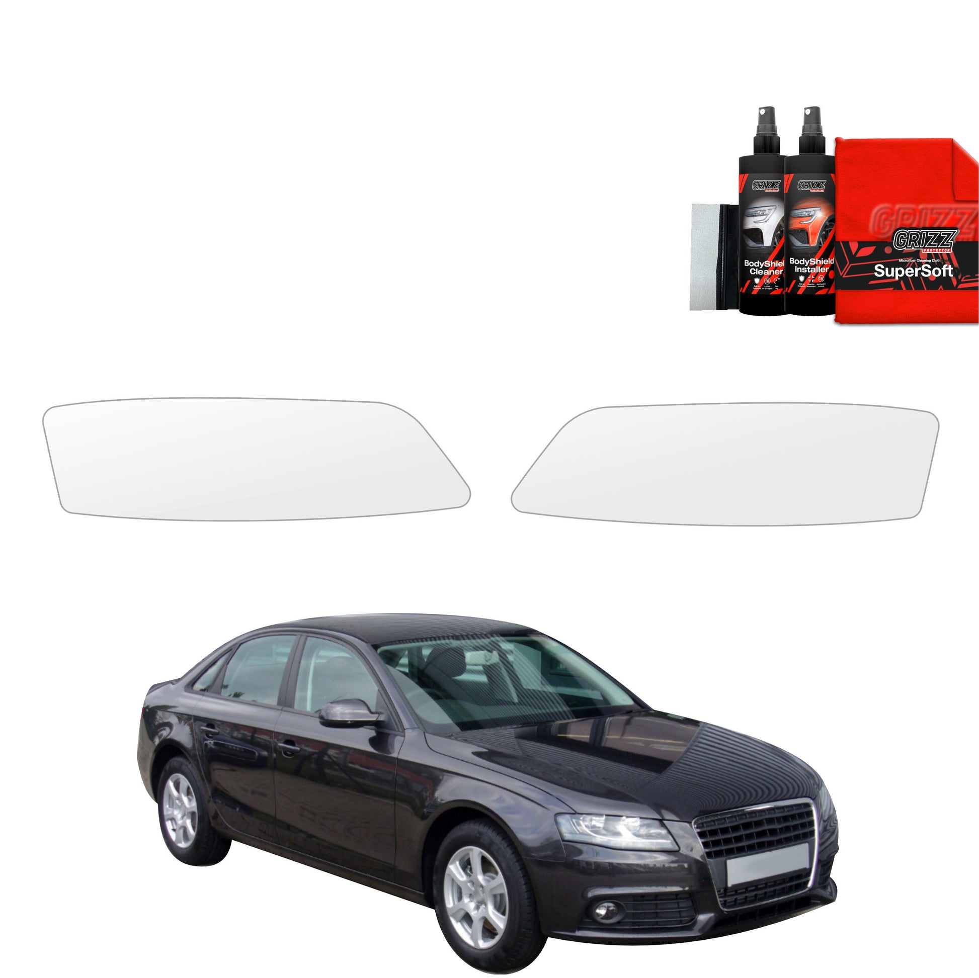 Protective film for exterior car parts – shields against scratches, chips, and scuffs