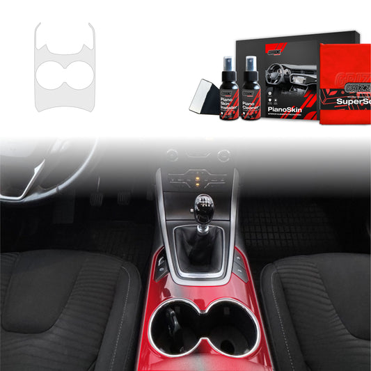 Scratch-resistant film for automotive interior elements