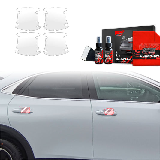 Protective film for exterior car parts – shields against scratches, chips, and scuffs