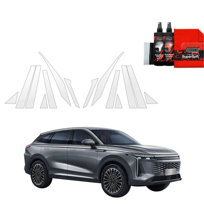 Protective film for exterior car parts – shields against scratches, chips, and scuffs