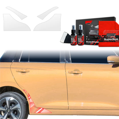 Protective film for exterior car parts – shields against scratches, chips, and scuffs