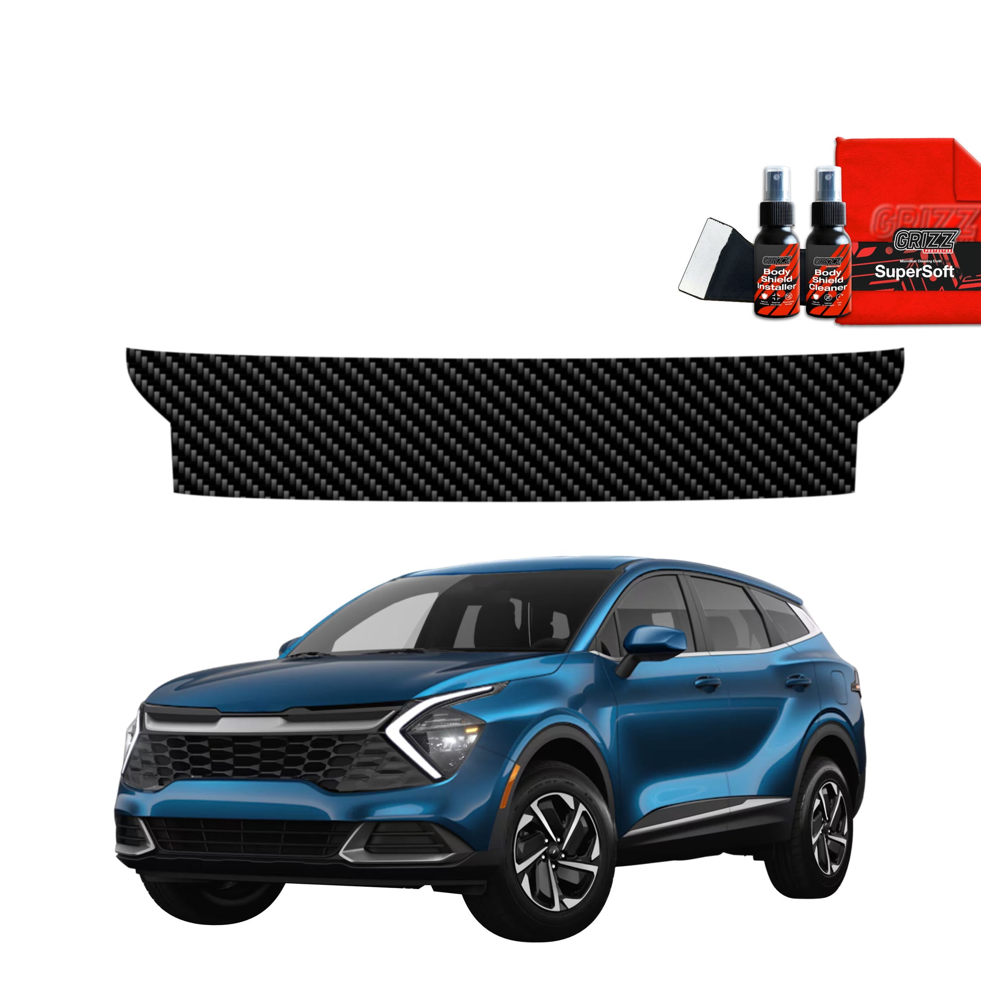 Protective film for exterior car parts – shields against scratches, chips, and scuffs