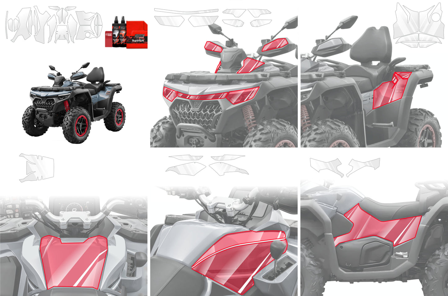 Transparent protective film for outer car areas – easy to apply and long-lasting