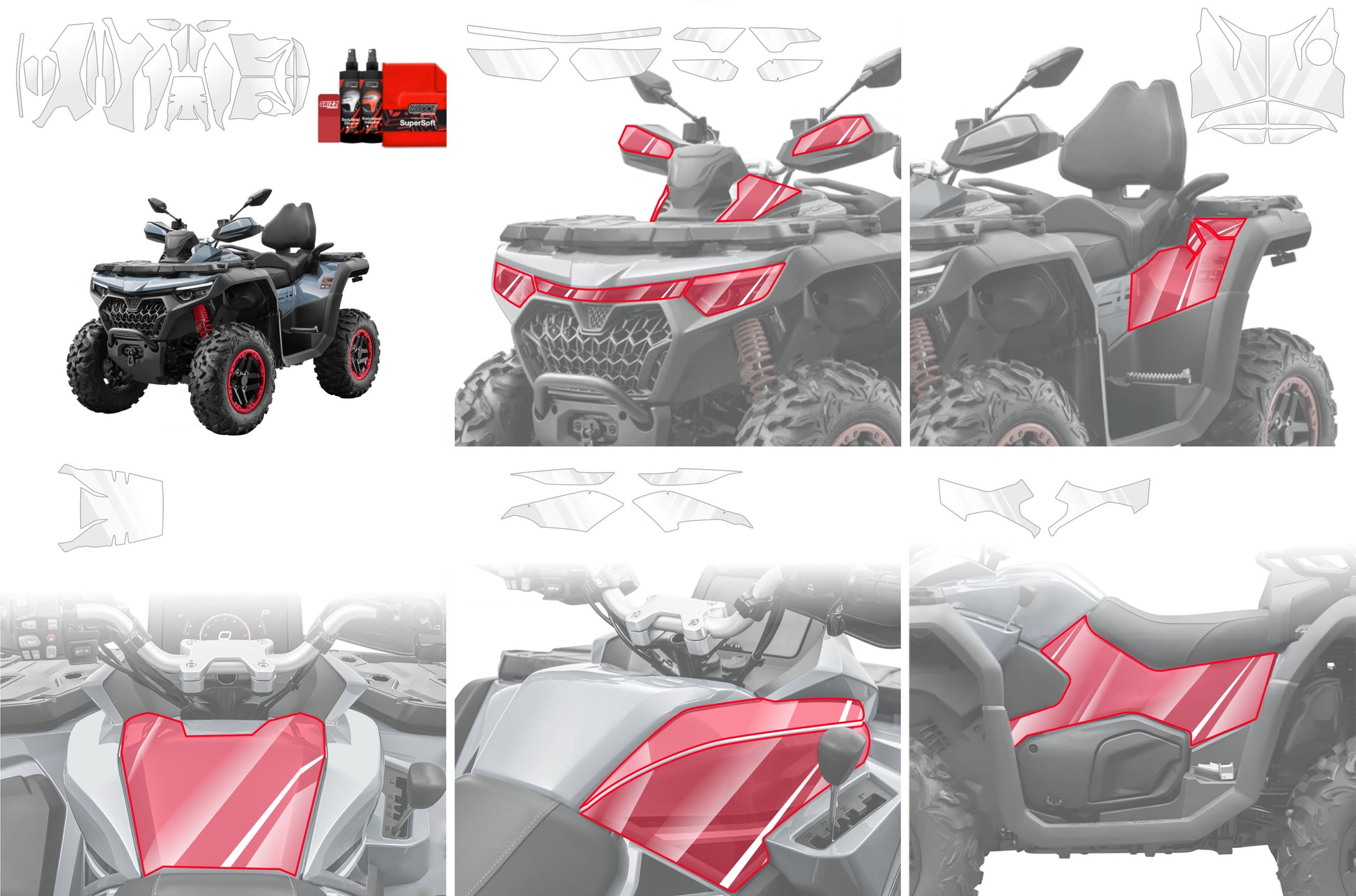 Transparent protective film for outer car areas – easy to apply and long-lasting