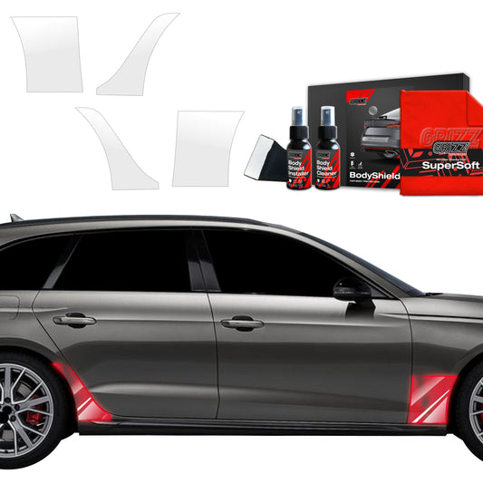 Protective film for exterior car parts – shields against scratches, chips, and scuffs