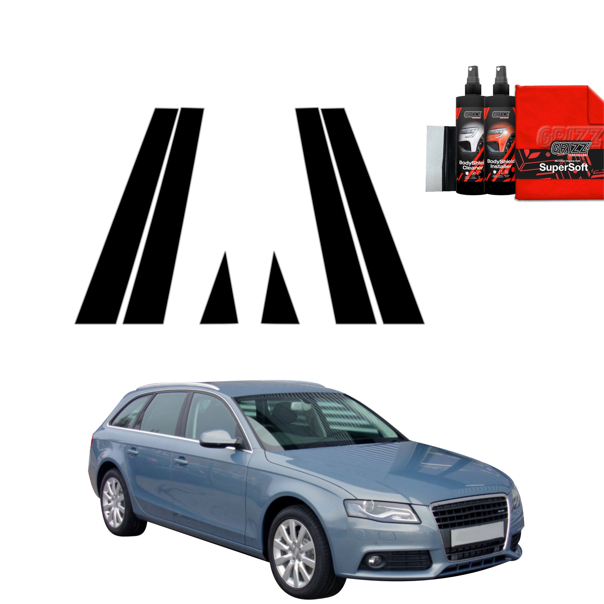 Protective film for exterior car parts – shields against scratches, chips, and scuffs