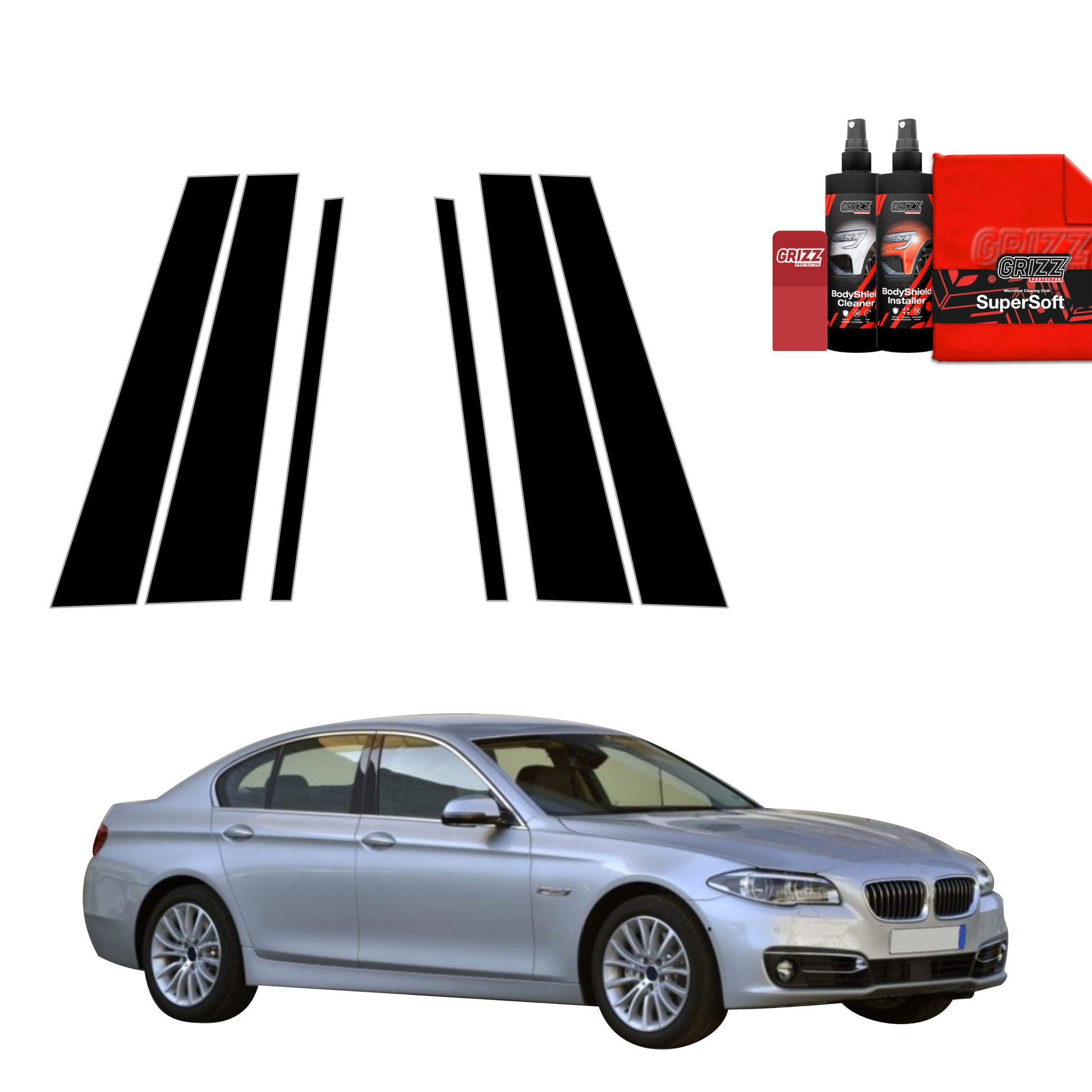 Protective film for exterior car parts – shields against scratches, chips, and scuffs