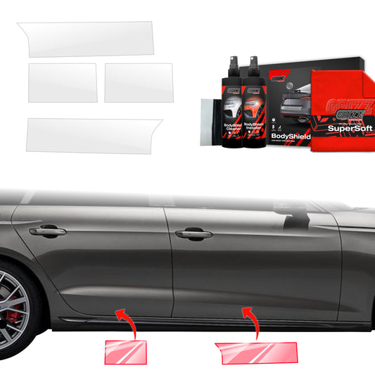 Protective film for exterior car parts – shields against scratches, chips, and scuffs