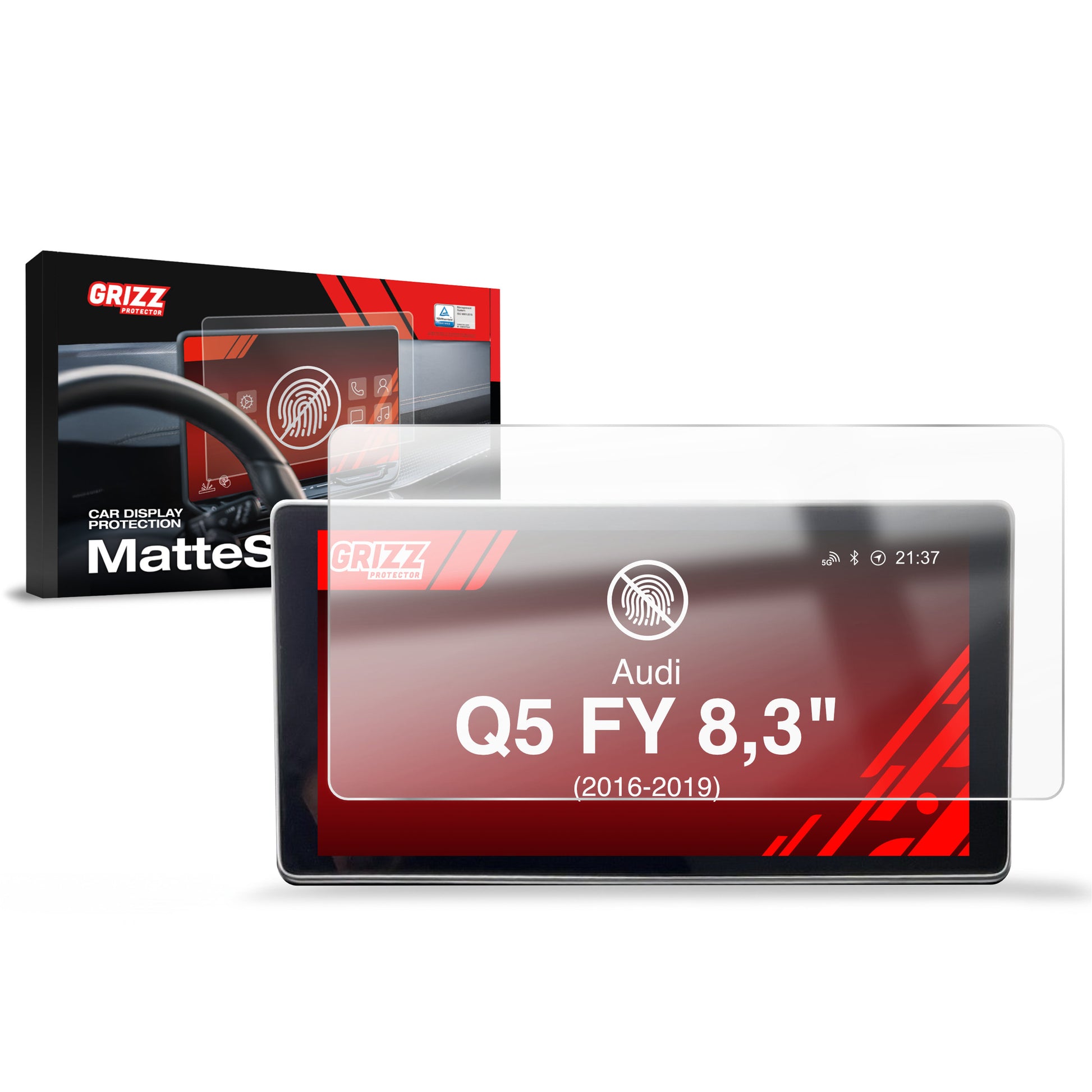 Anti-fingerprint screen protector for car touchscreen