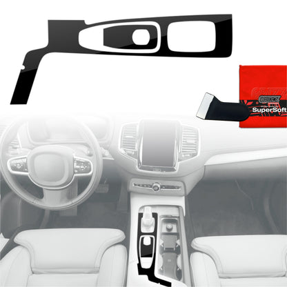 Scratch-resistant film for automotive interior elements