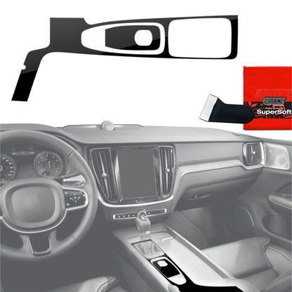 Scratch-resistant film for automotive interior elements