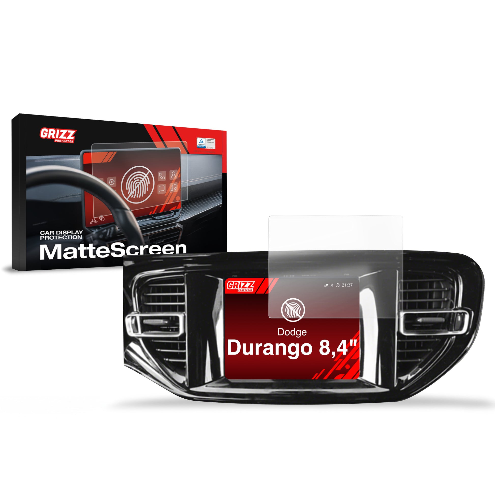 Anti-fingerprint screen protector for car touchscreen
