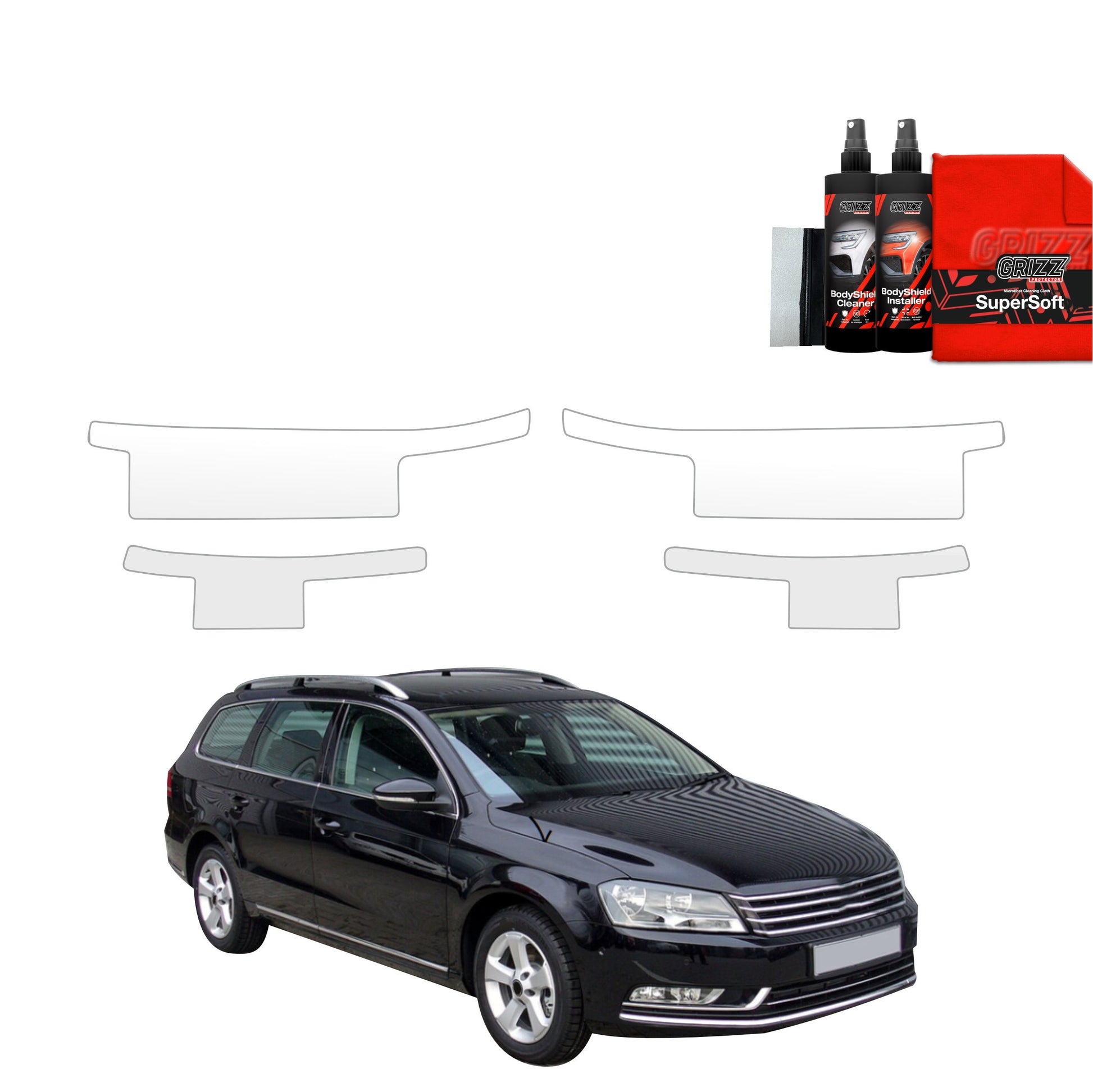 Protective film for exterior car parts – shields against scratches, chips, and scuffs