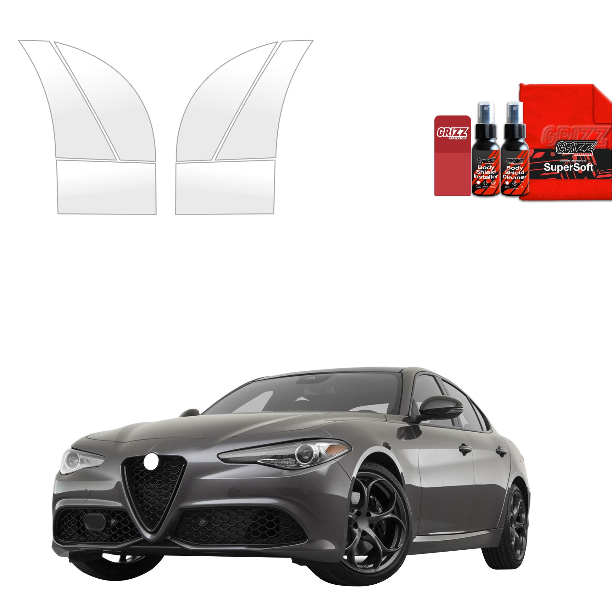 Protective film for exterior car parts – shields against scratches, chips, and scuffs