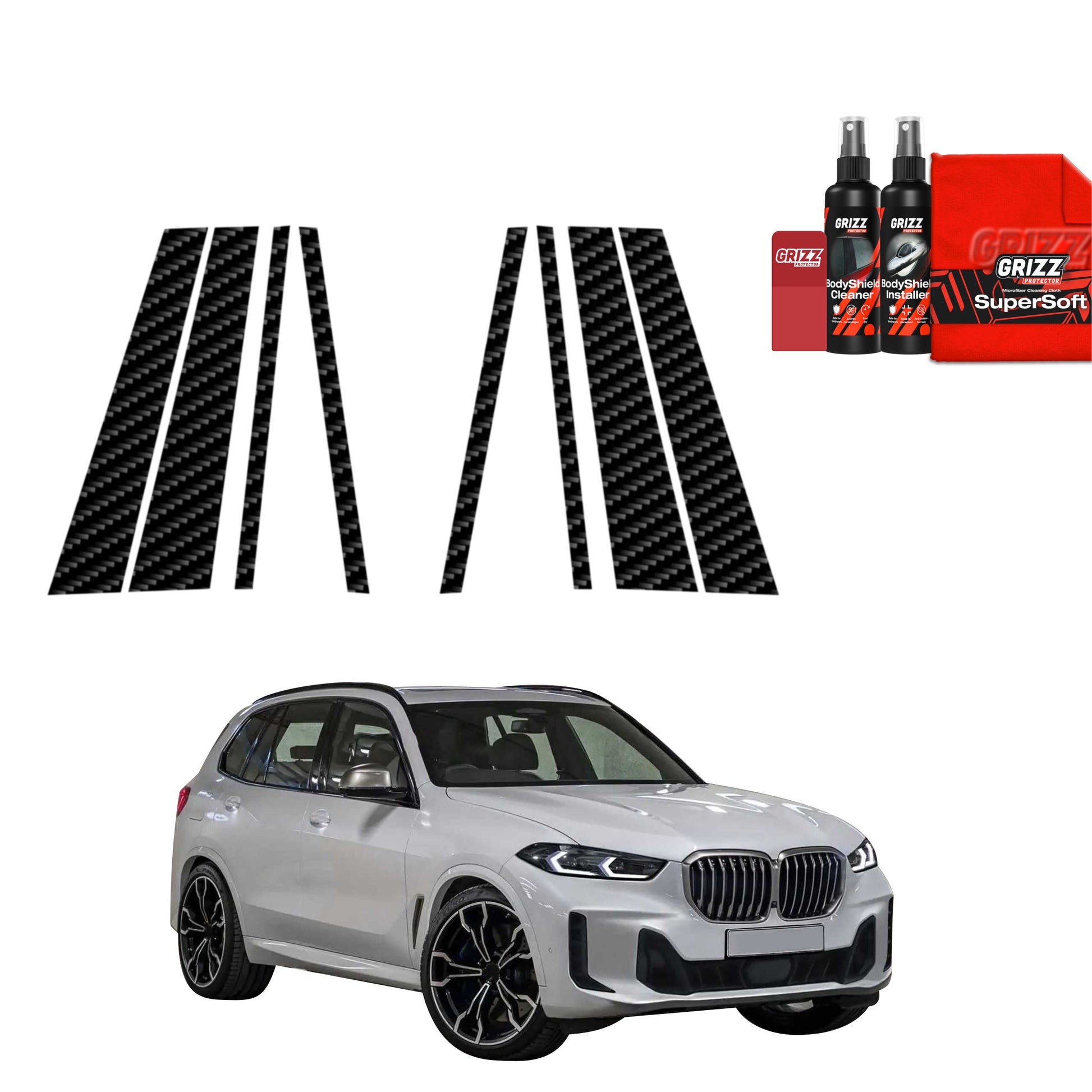 Protective film for exterior car parts – shields against scratches, chips, and scuffs