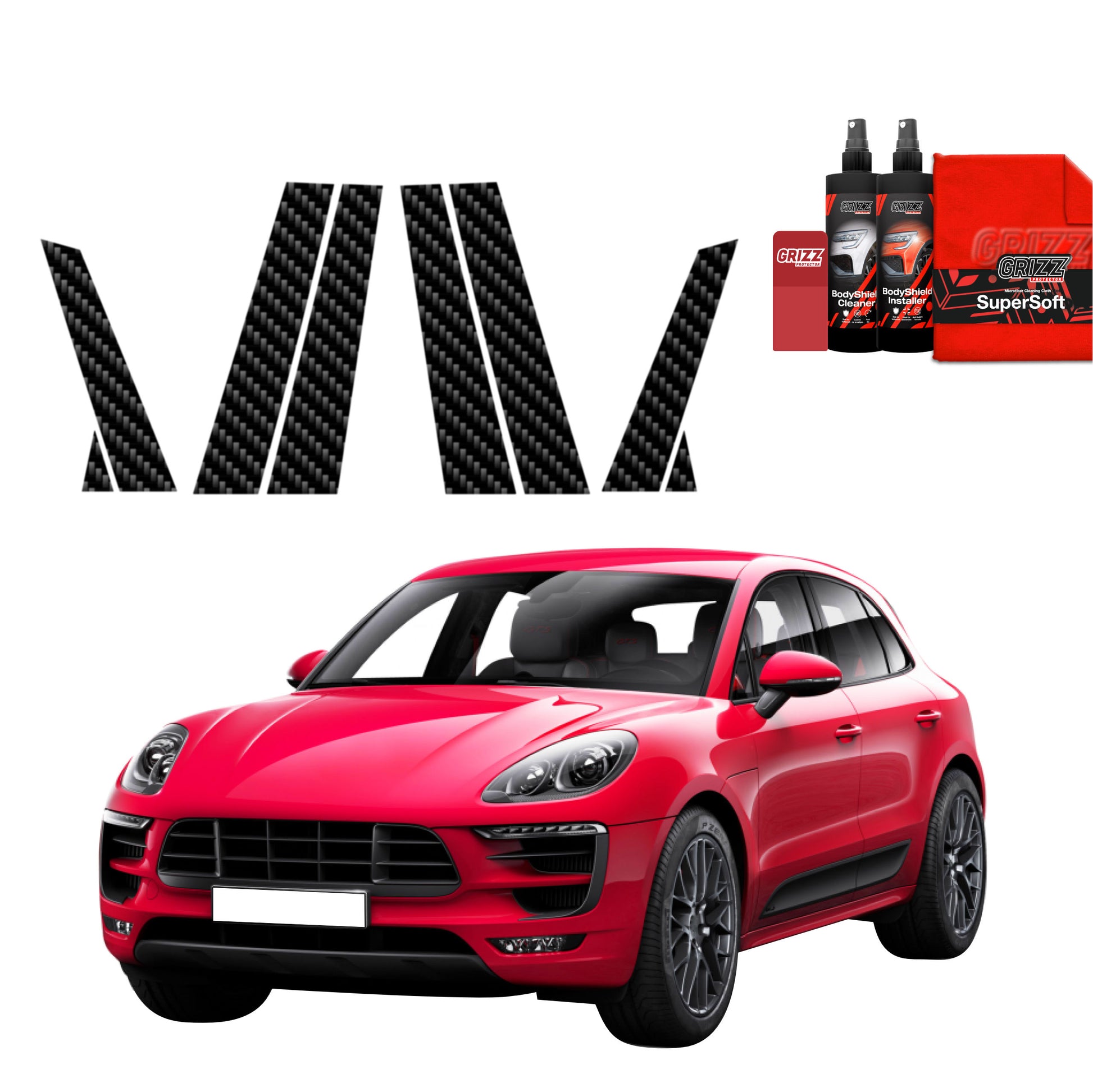Protective film for exterior car parts – shields against scratches, chips, and scuffs