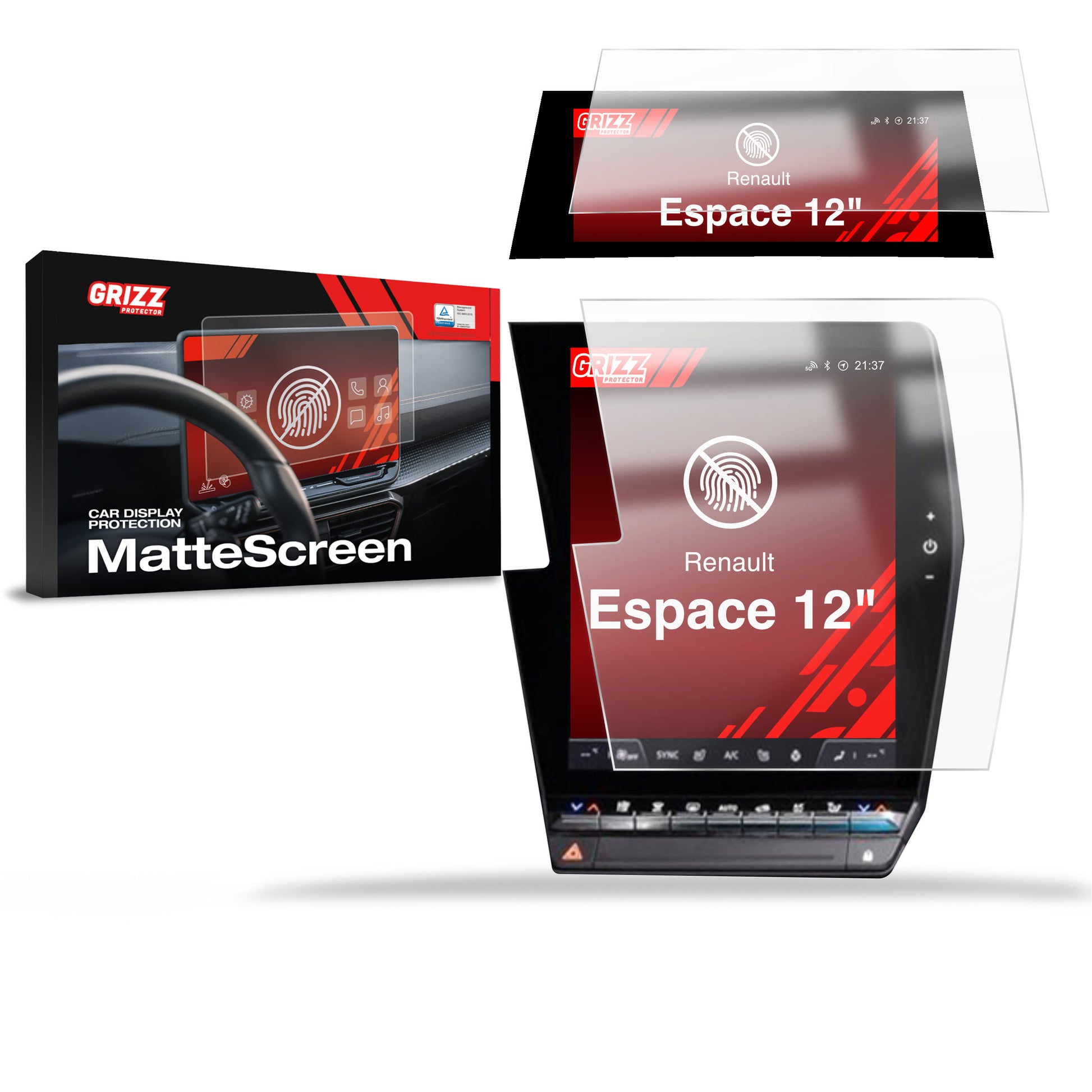 Scratch-resistant film for automotive interior elements