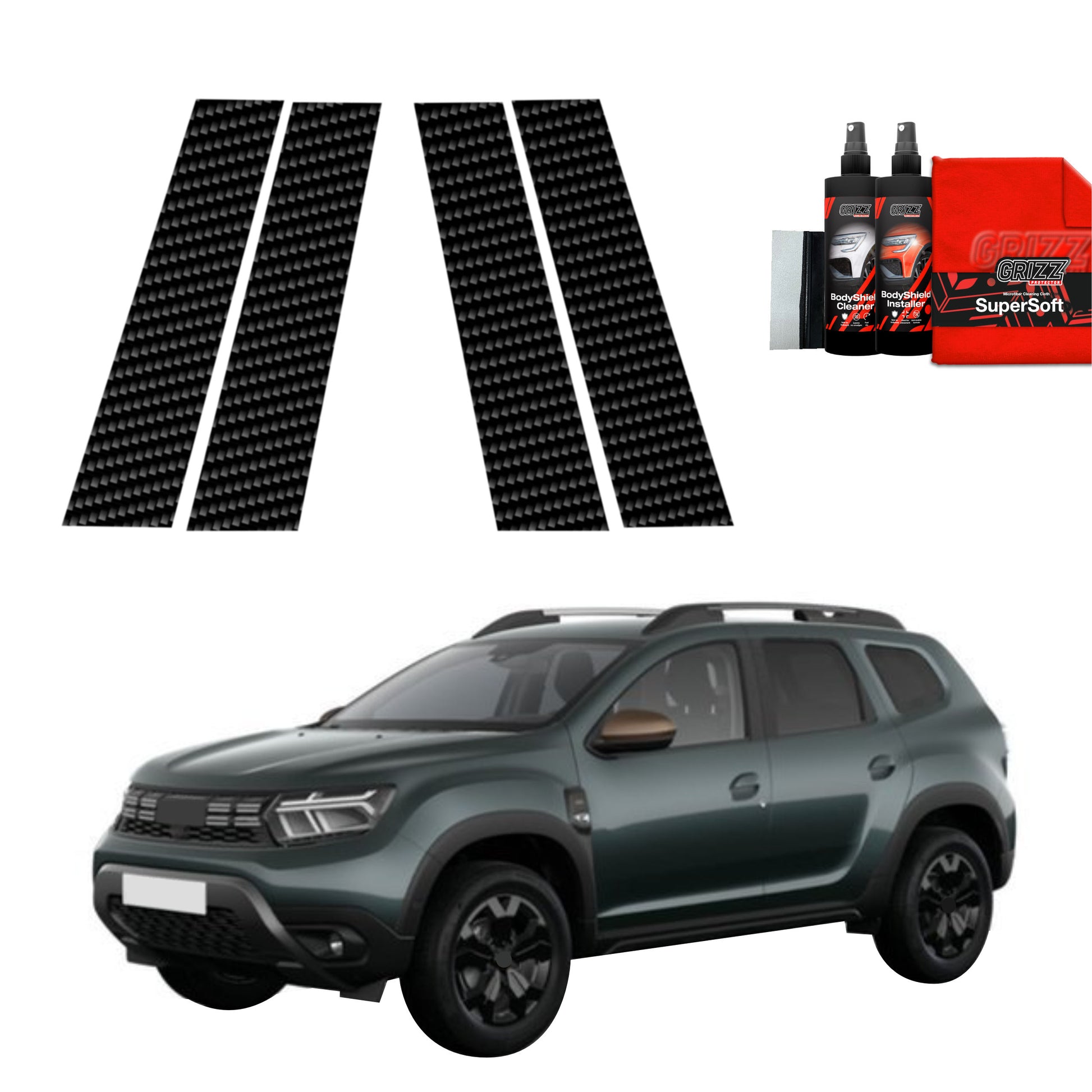 Protective film for exterior car parts – shields against scratches, chips, and scuffs