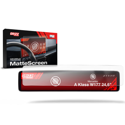 Anti-fingerprint screen protector for car touchscreen