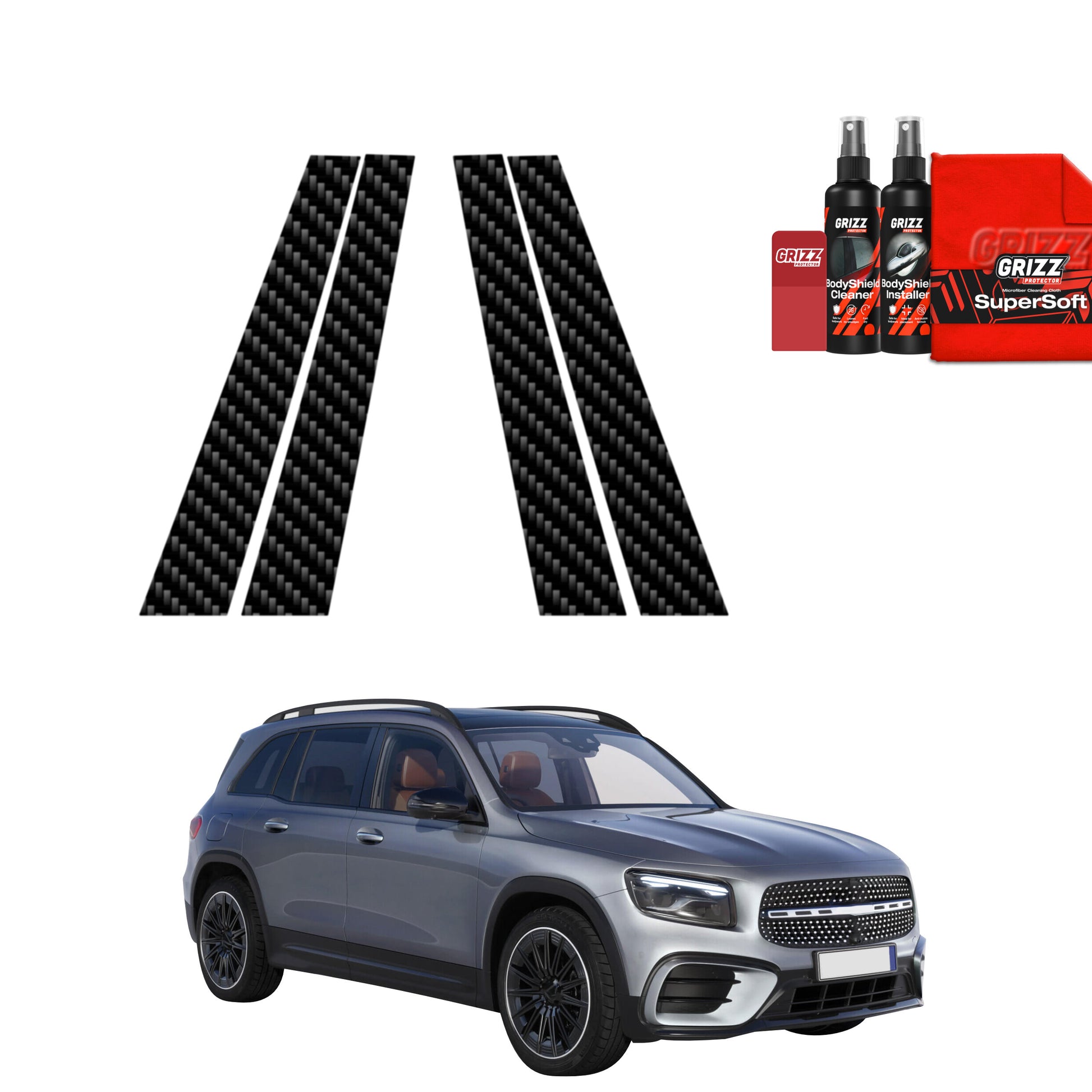 Protective film for exterior car parts – shields against scratches, chips, and scuffs