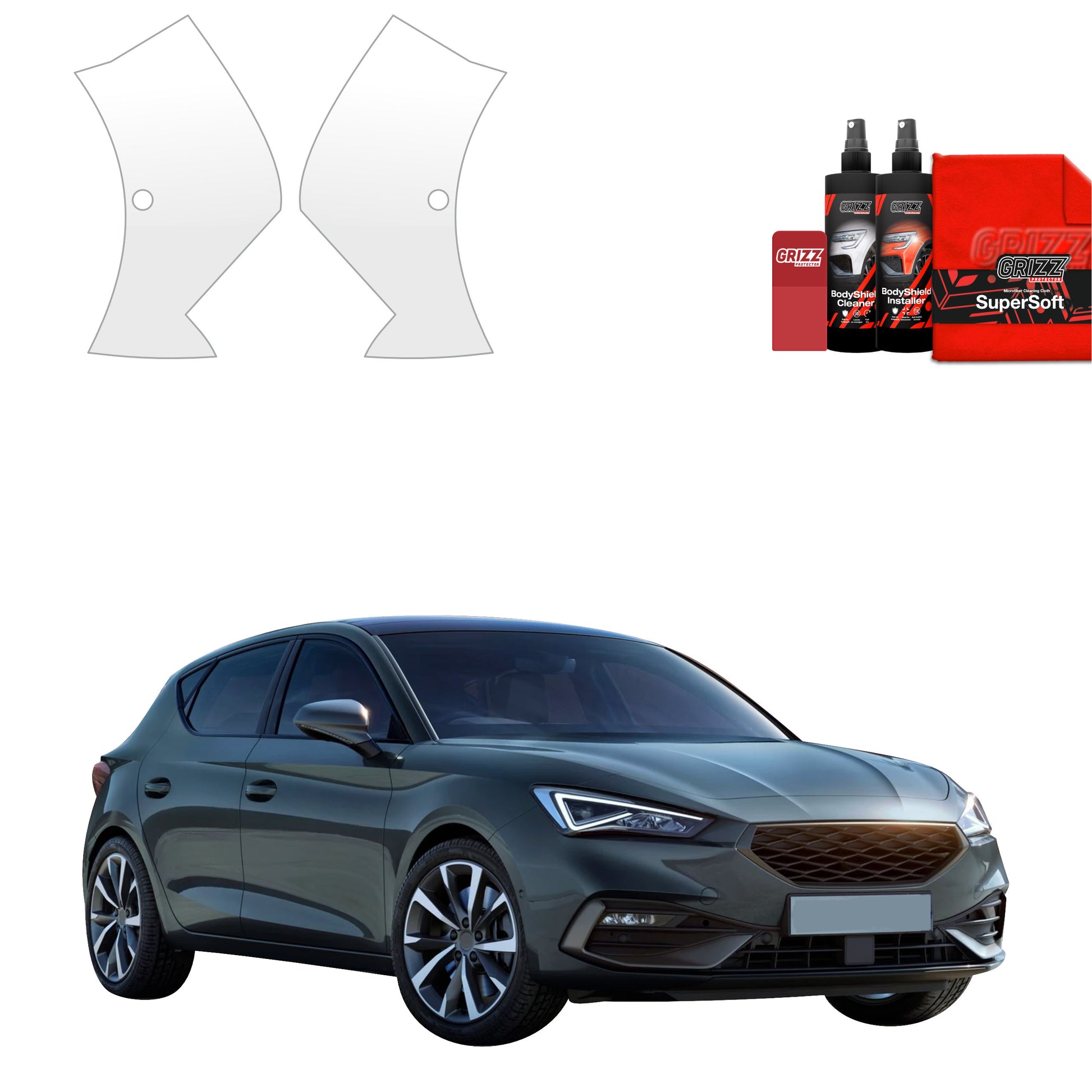 Protective film for exterior car parts – shields against scratches, chips, and scuffs