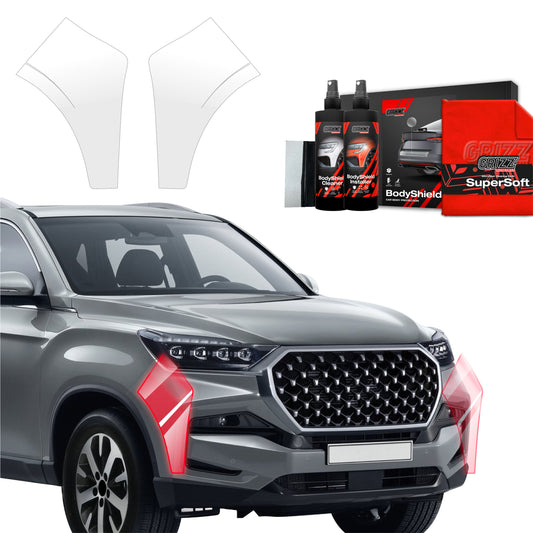 Protective film for exterior car parts – shields against scratches, chips, and scuffs