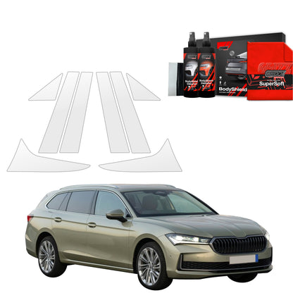 Protective film for exterior car parts – shields against scratches, chips, and scuffs