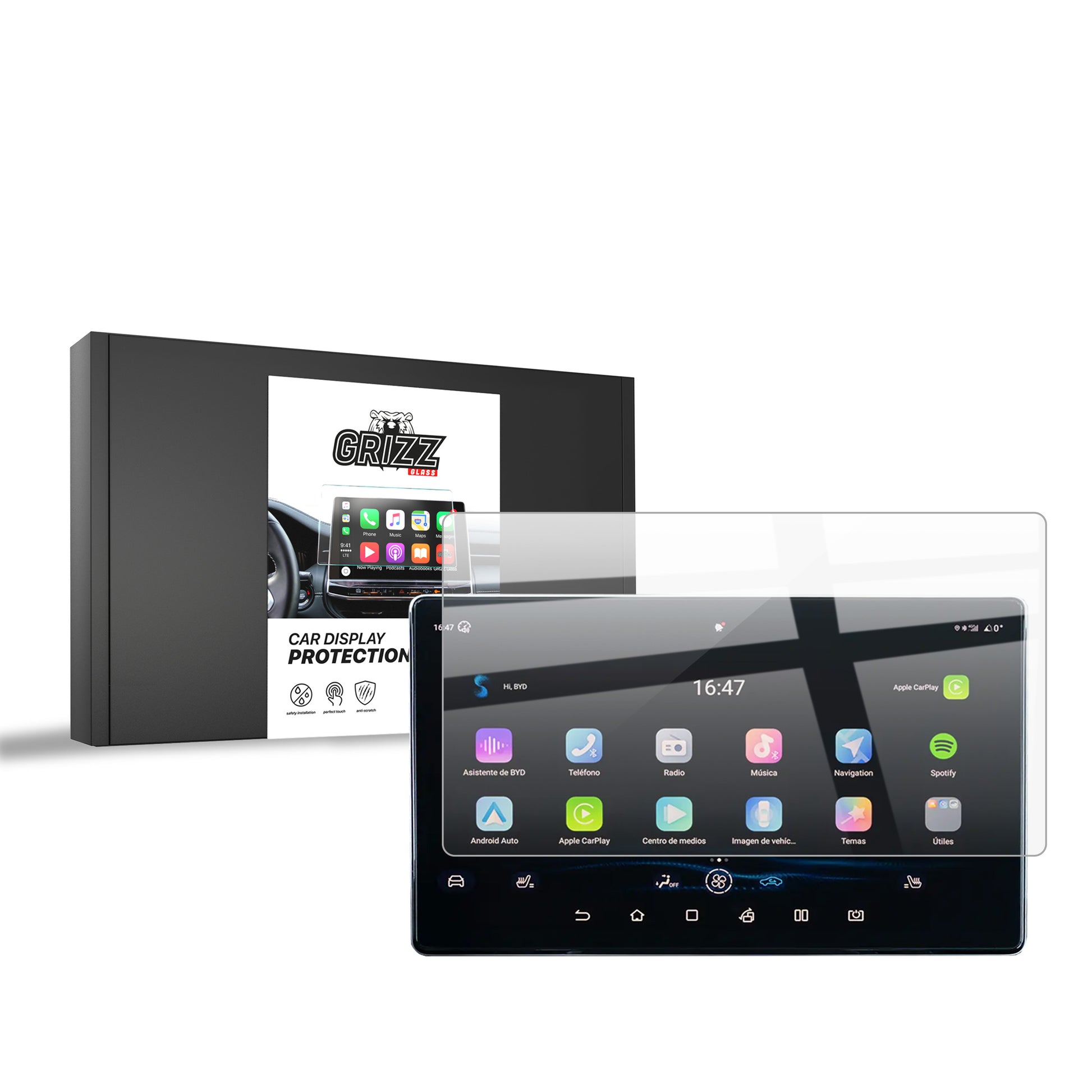 Protective film for car touchscreen display – anti-scratch and transparent