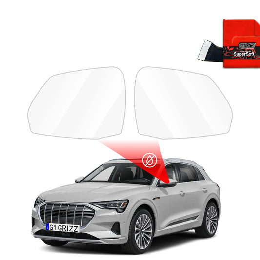 Rain protection film for exterior mirrors