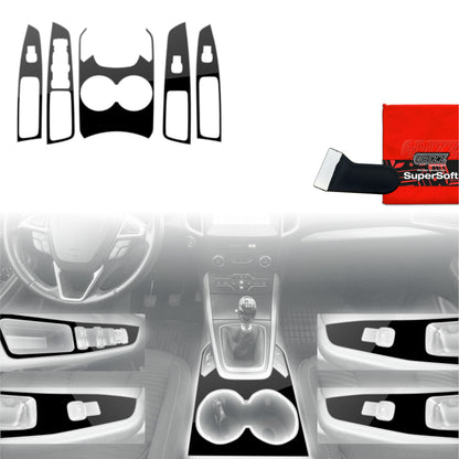 Scratch-resistant film for automotive interior elements