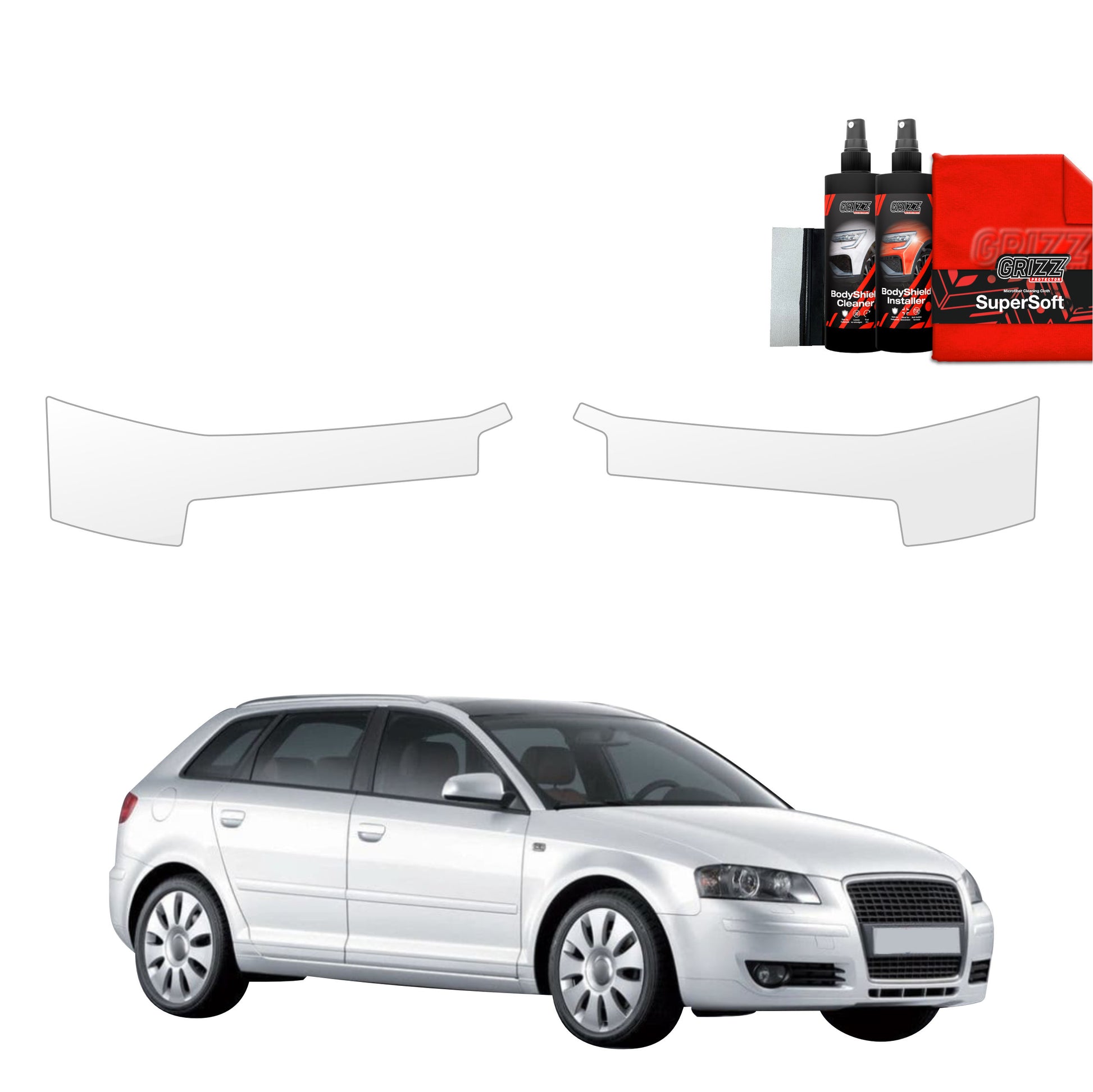 Protective film for exterior car parts – shields against scratches, chips, and scuffs