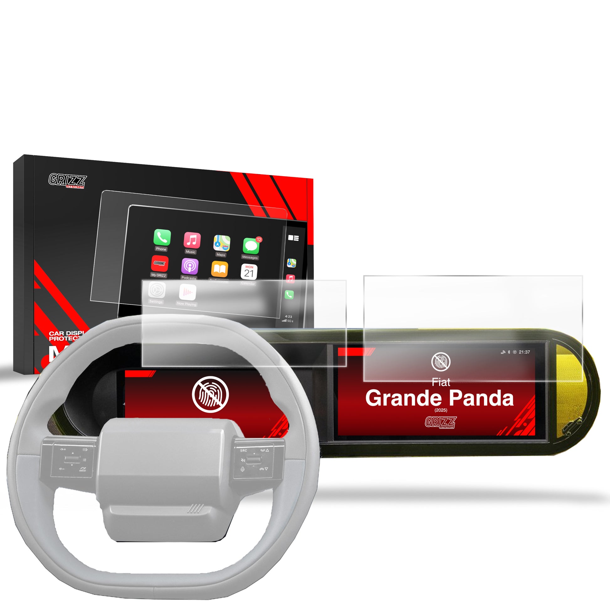 Anti-fingerprint screen protector for car touchscreen – scratch-resistant and easy to apply