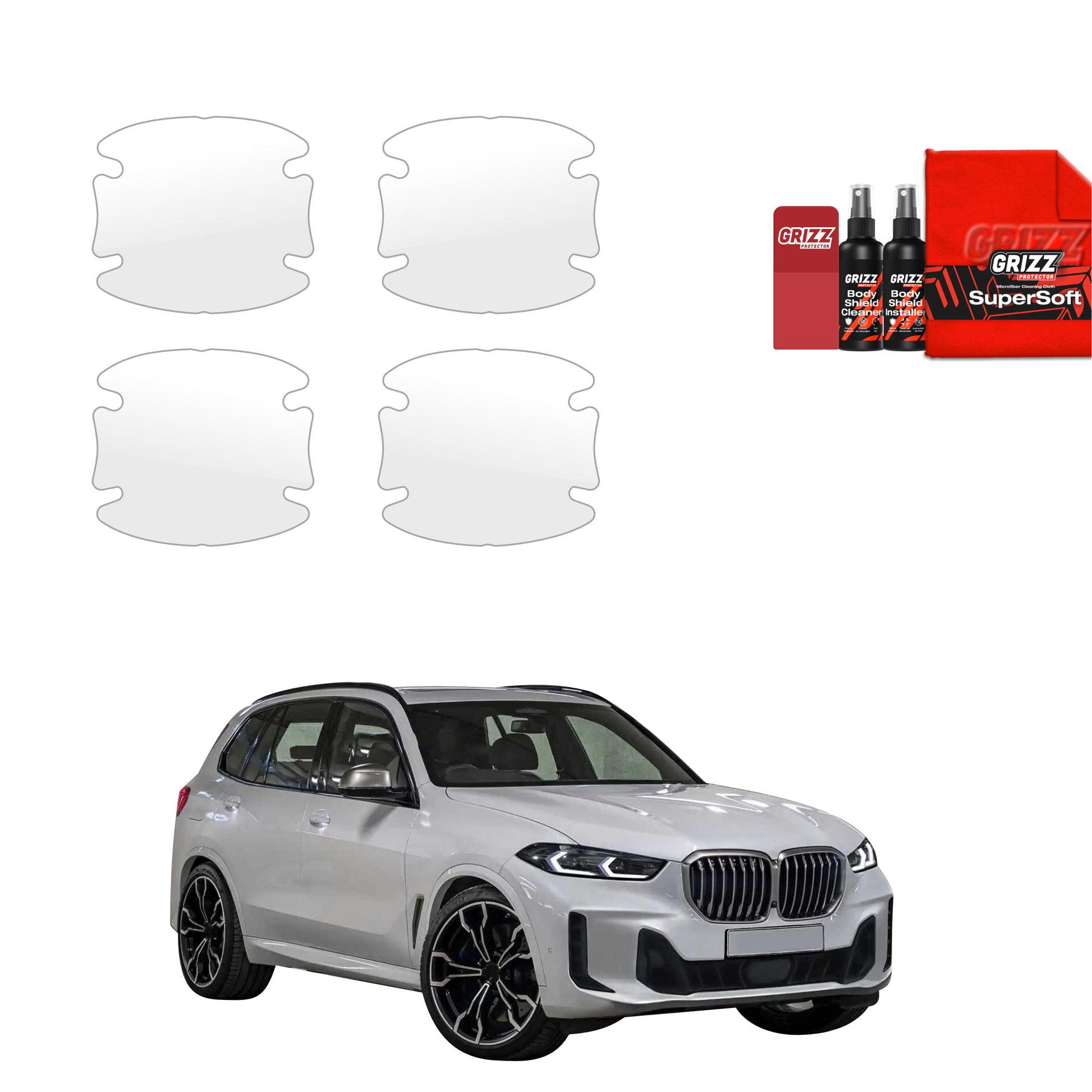 Protective film for exterior car parts – shields against scratches, chips, and scuffs