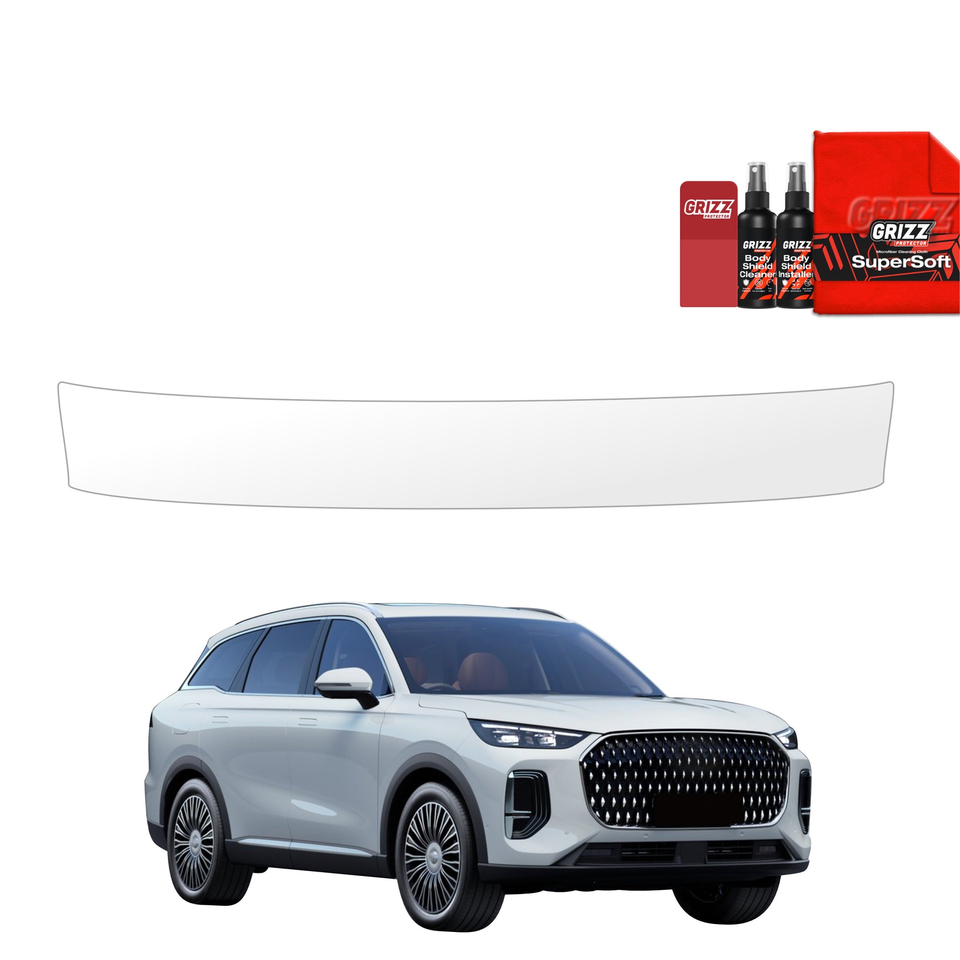 Protective film for exterior car parts – shields against scratches, chips, and scuffs