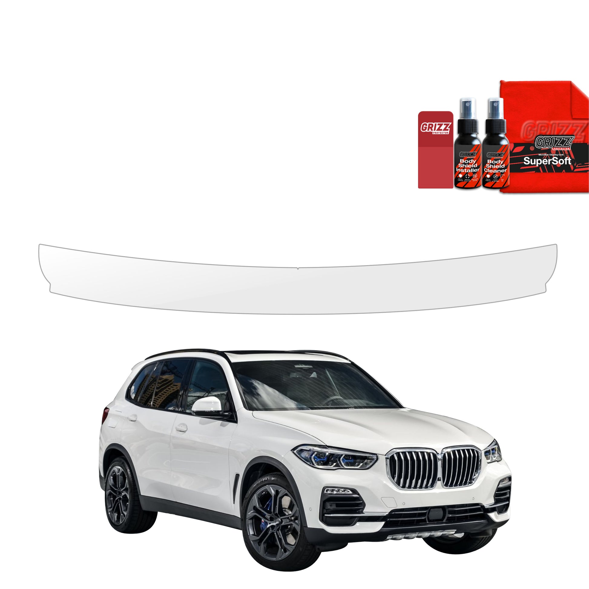 Protective film for exterior car parts – shields against scratches, chips, and scuffs