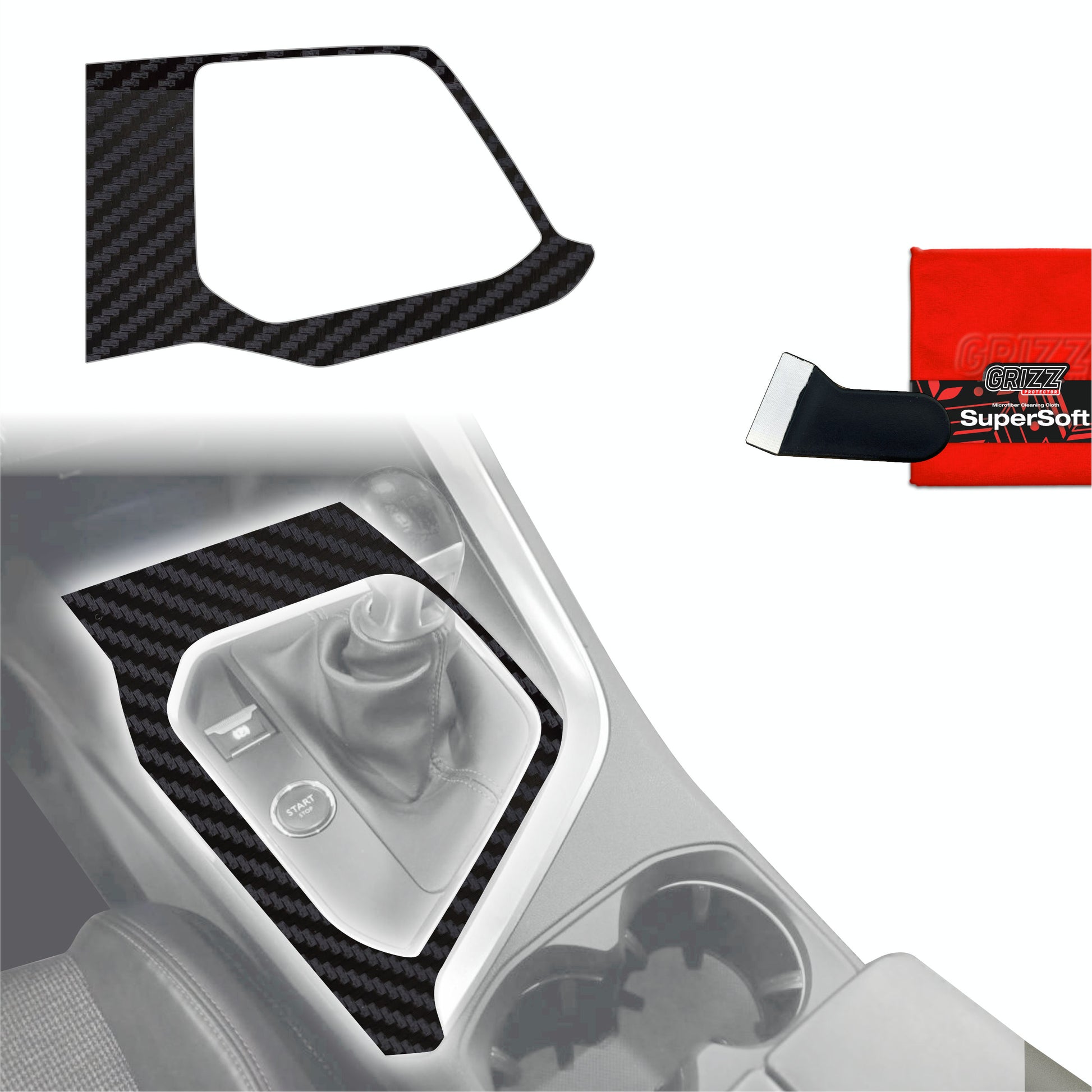 Scratch-resistant film for automotive interior elements