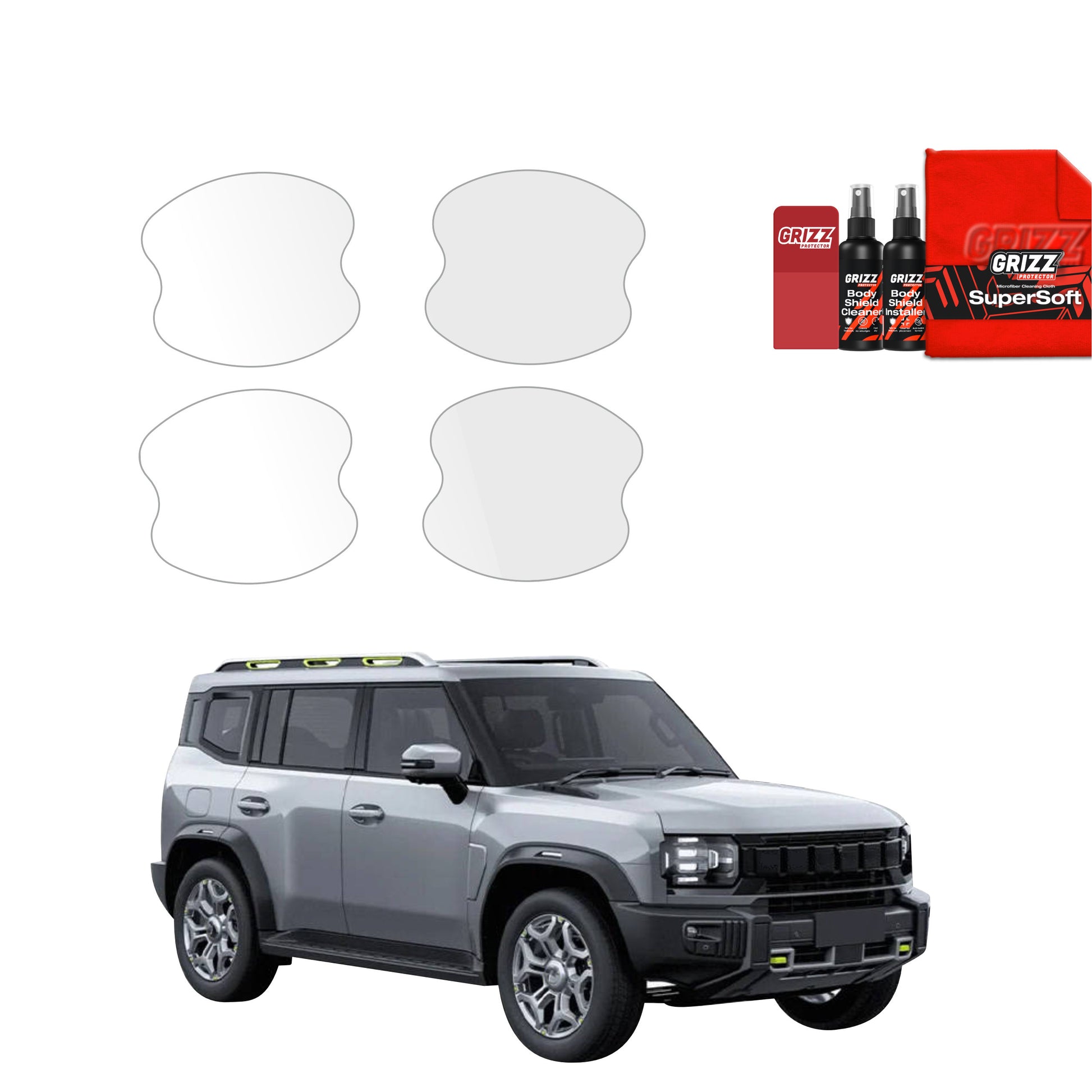 Protective film for exterior car parts – shields against scratches, chips, and scuffs