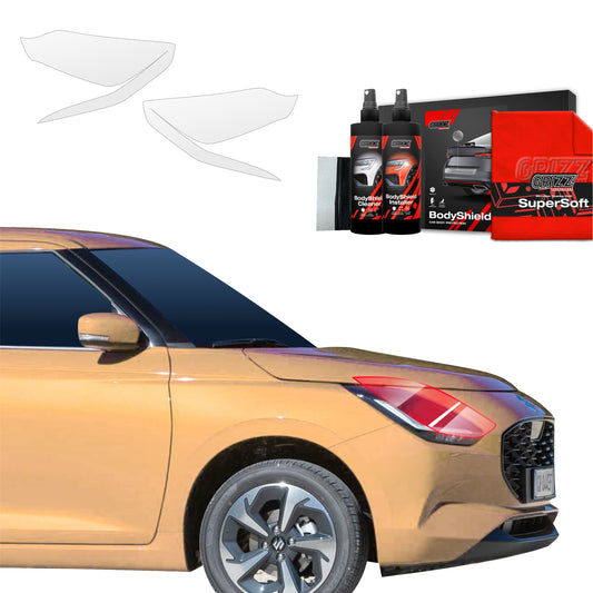 Protective film for exterior car parts – shields against scratches, chips, and scuffs