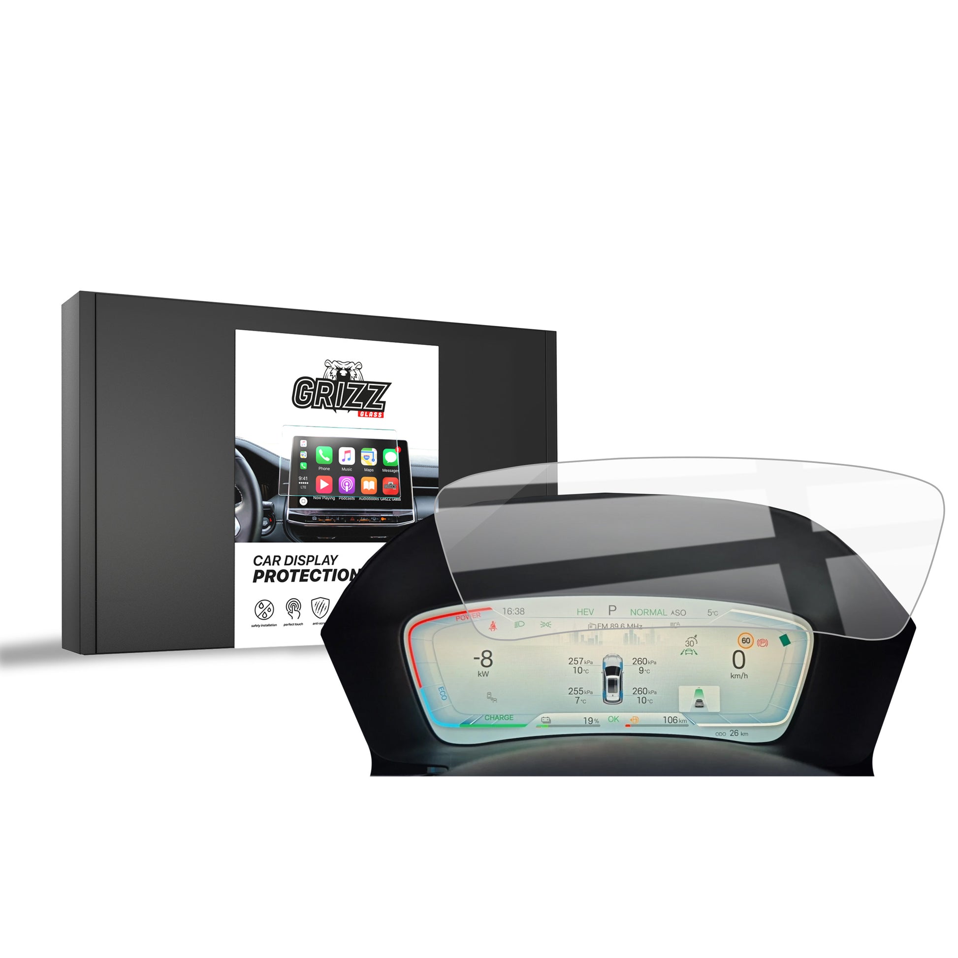 Protective film for car touchscreen display – anti-scratch and anti-glare