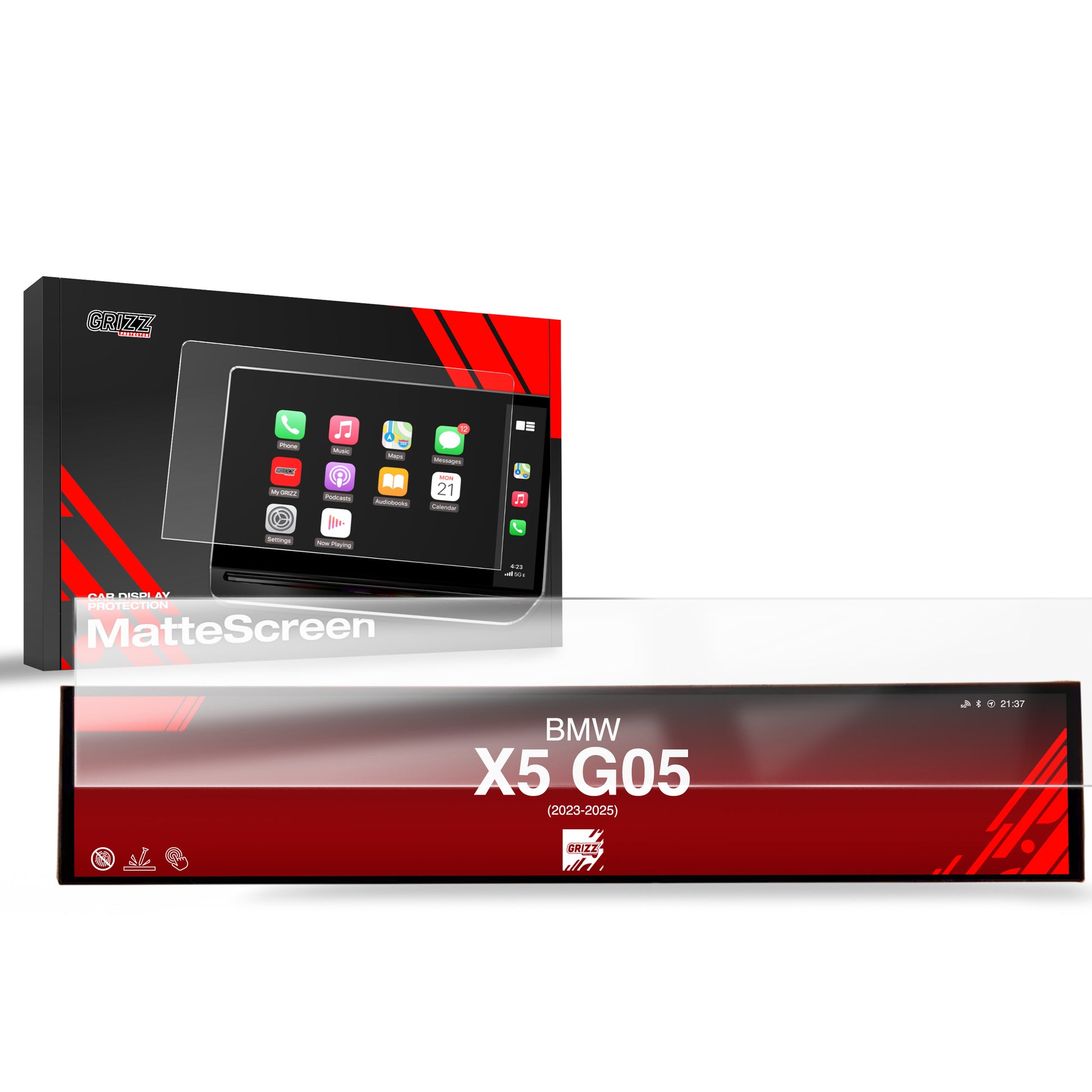 Anti-fingerprint screen protector for car touchscreen – scratch-resistant and easy to apply