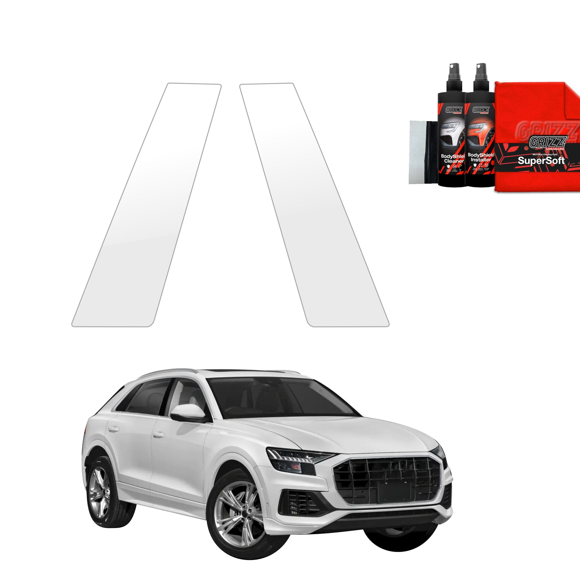 Protective film for exterior car parts – shields against scratches, chips, and scuffs