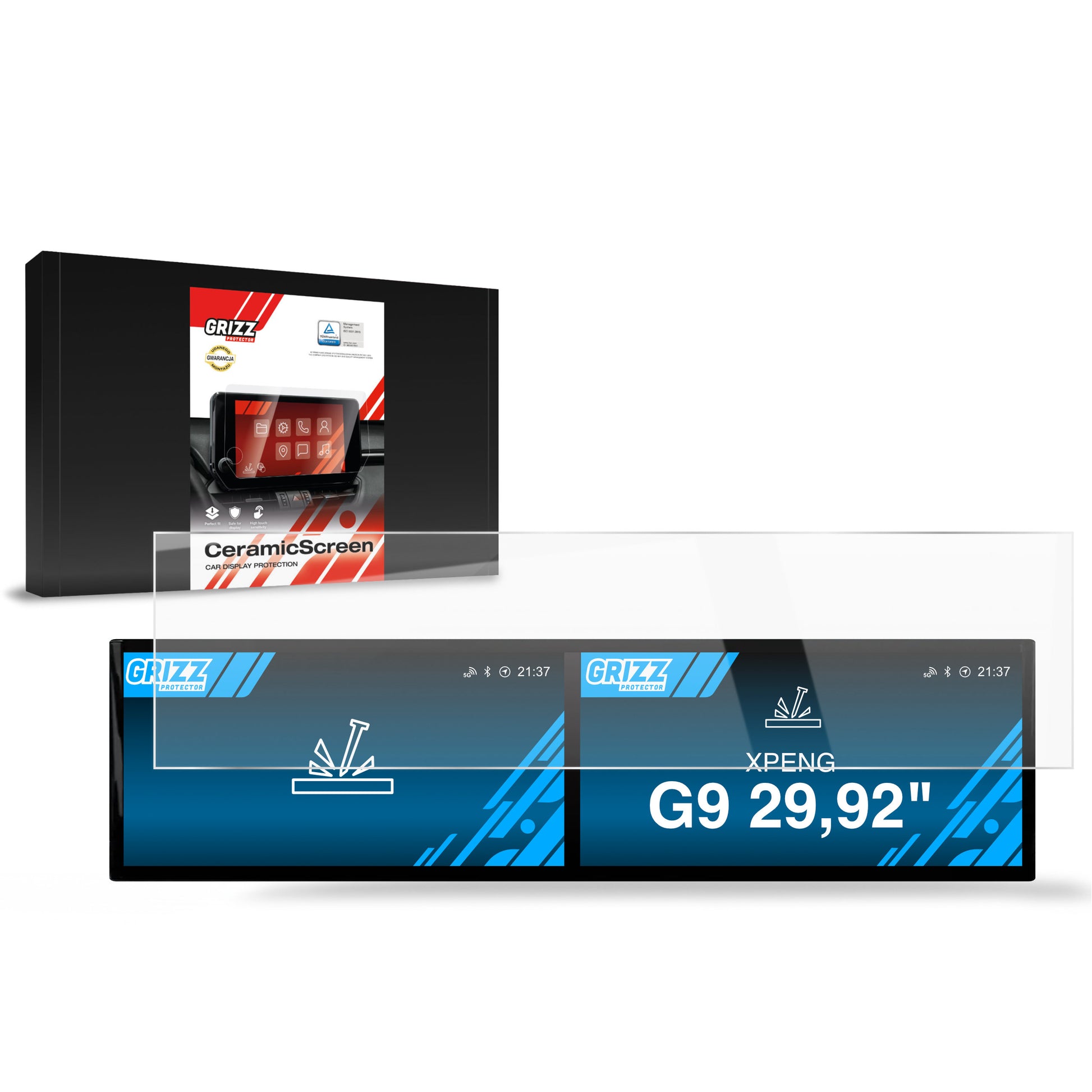 Protective film for car touchscreen display – anti-scratch and transparent