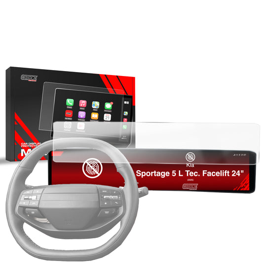 Anti-fingerprint screen protector for car touchscreen