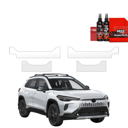 Protective film for exterior car parts – shields against scratches, chips, and scuffs
