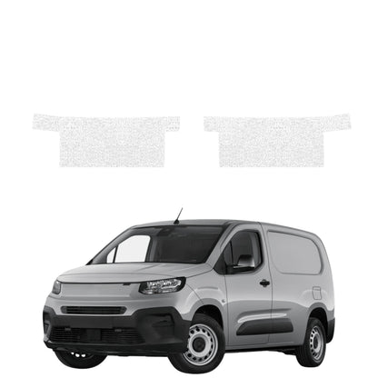 2in1 Witte technische coating voor voorste dorpels zonder uitsparing - Fiat Doblo Cargo (2018-2026)