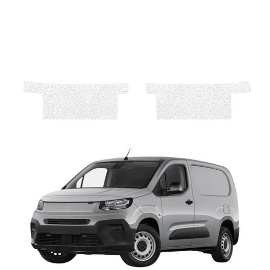 2in1 Weiße technische Beschichtung für vordere Schweller ohne Aussparung - Fiat Doblo Cargo (2018-2026)